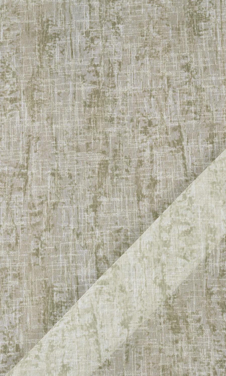 Textured Sheer Curtains / Drapes / Window Drapery Panels (Green)