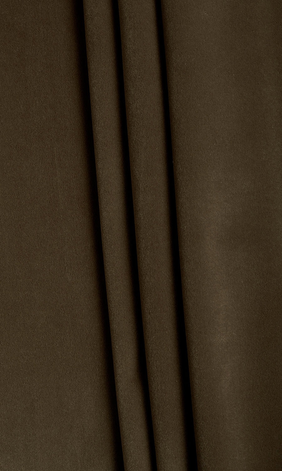 Velvet Pinch Pleat, Rod Pocket, Eyelet Curtains (Cocoa Brown)