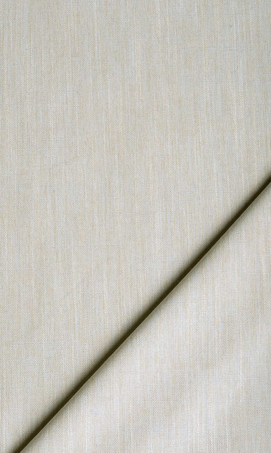 Plain Linen Texture Pinch Pleat, Rod Pocket, Eyelet Curtains (Pale Grey/ Ivory)
