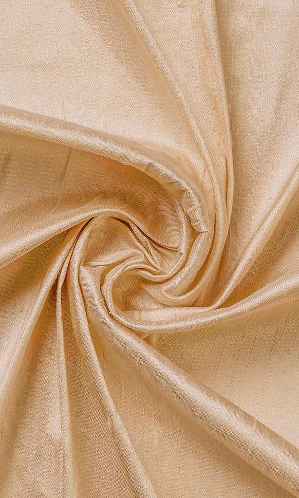 Dupioni Silk Curtain Panels (Golden Beige)