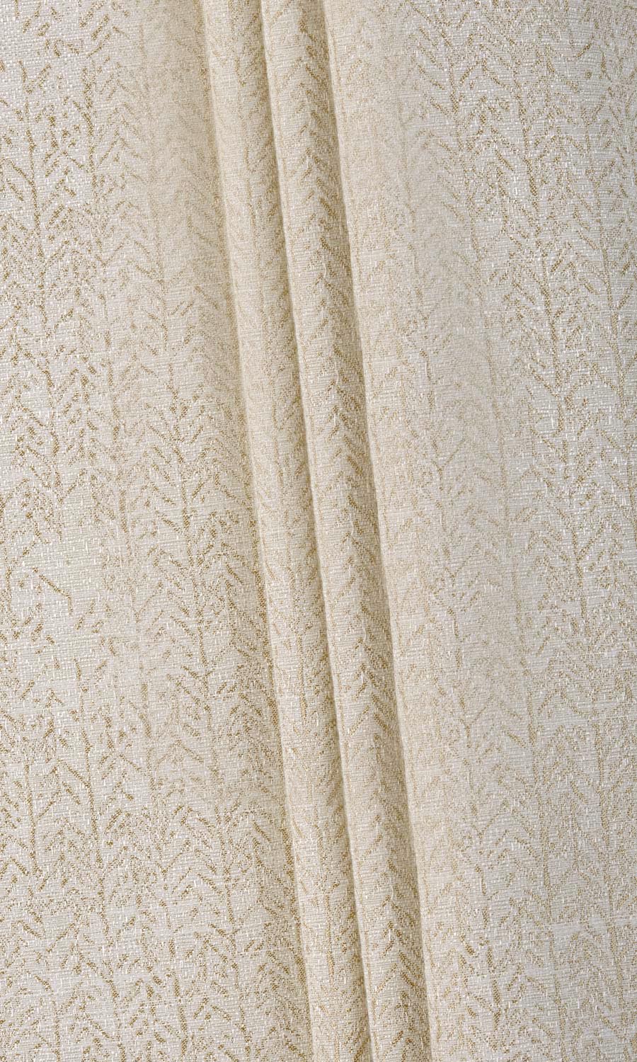 Herringbone Print Roman Blinds (Off White/ Pale Beige) Extra Long Short Wide