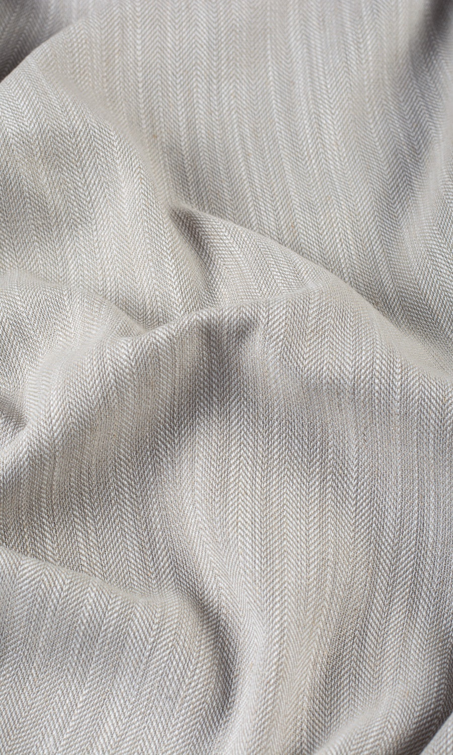 Textured Linen Blend Any Size Style Curtains (Warm Gray-Brown)