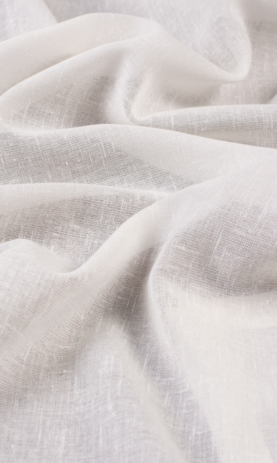 Plain Sheer Custom Curtains (Cream)