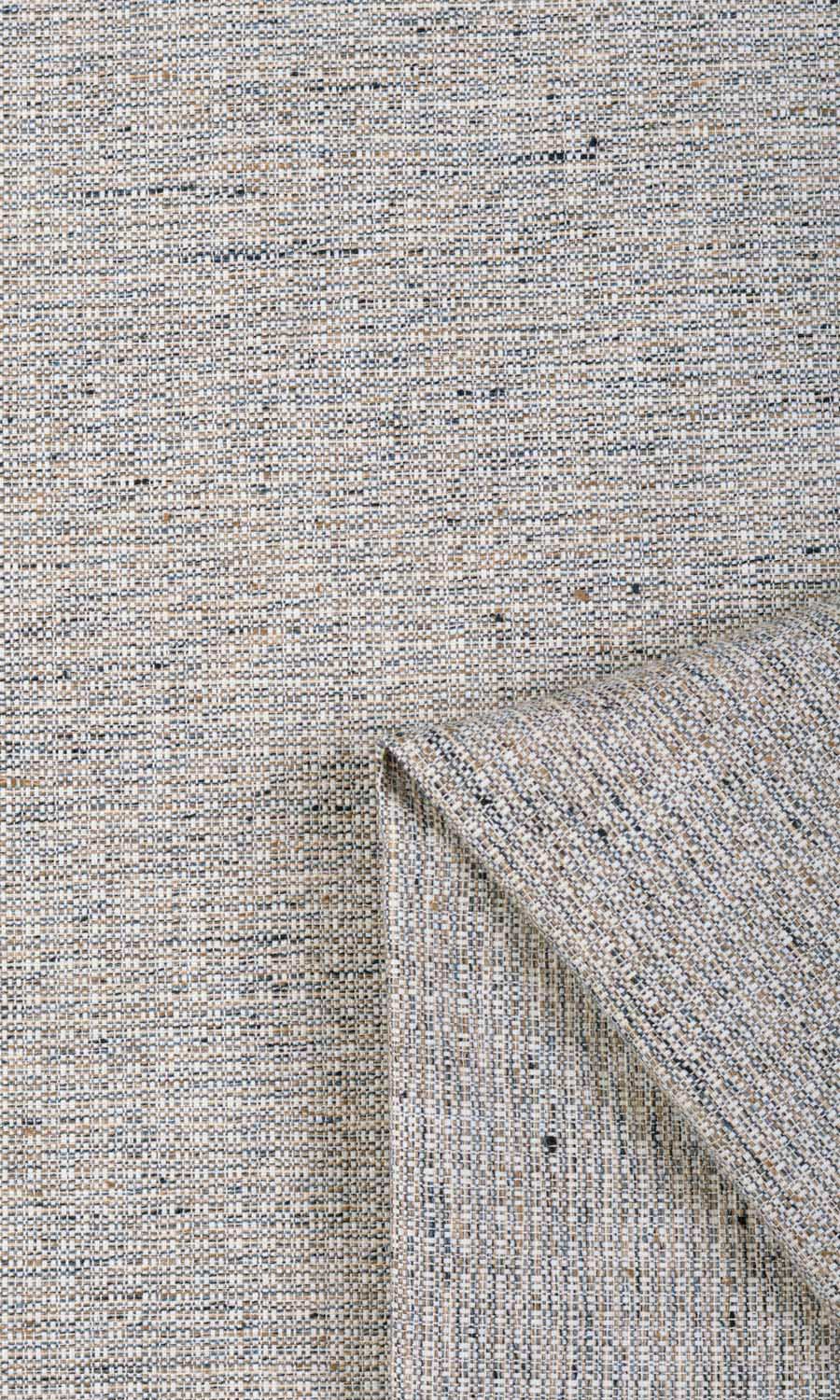 Textured  Custom Curtains (Beige/ Brown)