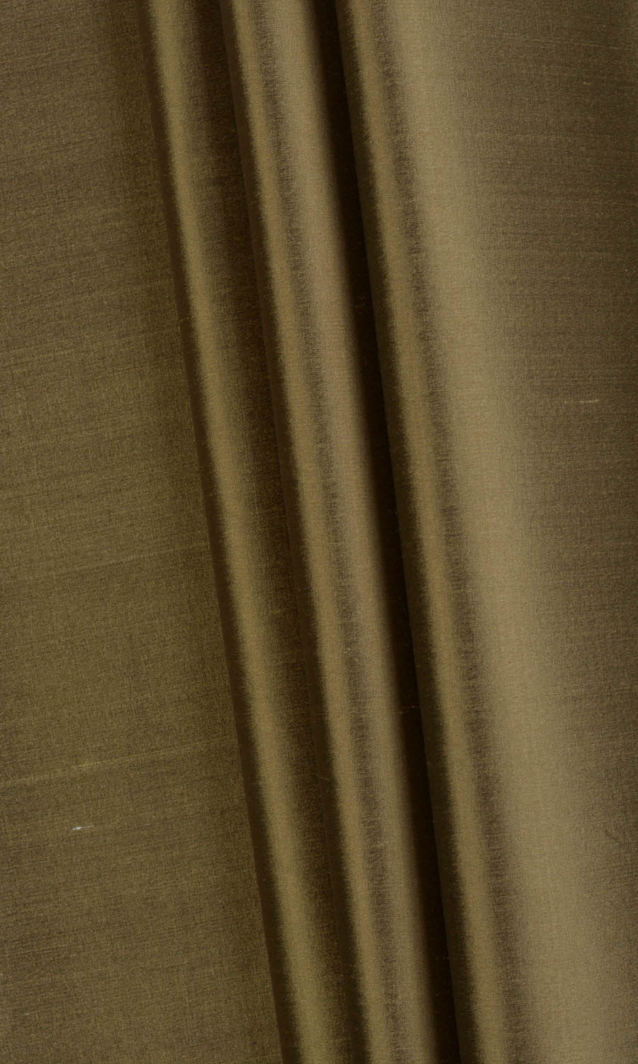 Shantung Silk Any Size Style Curtains (Dark Olive Green)