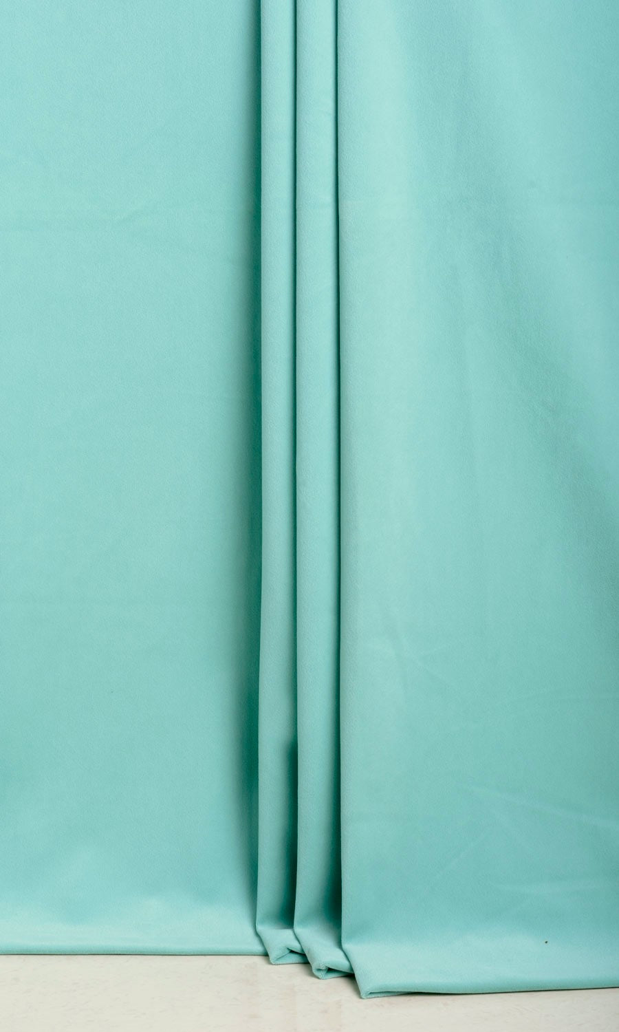 Velvet Custom Curtains (Sky Blue)