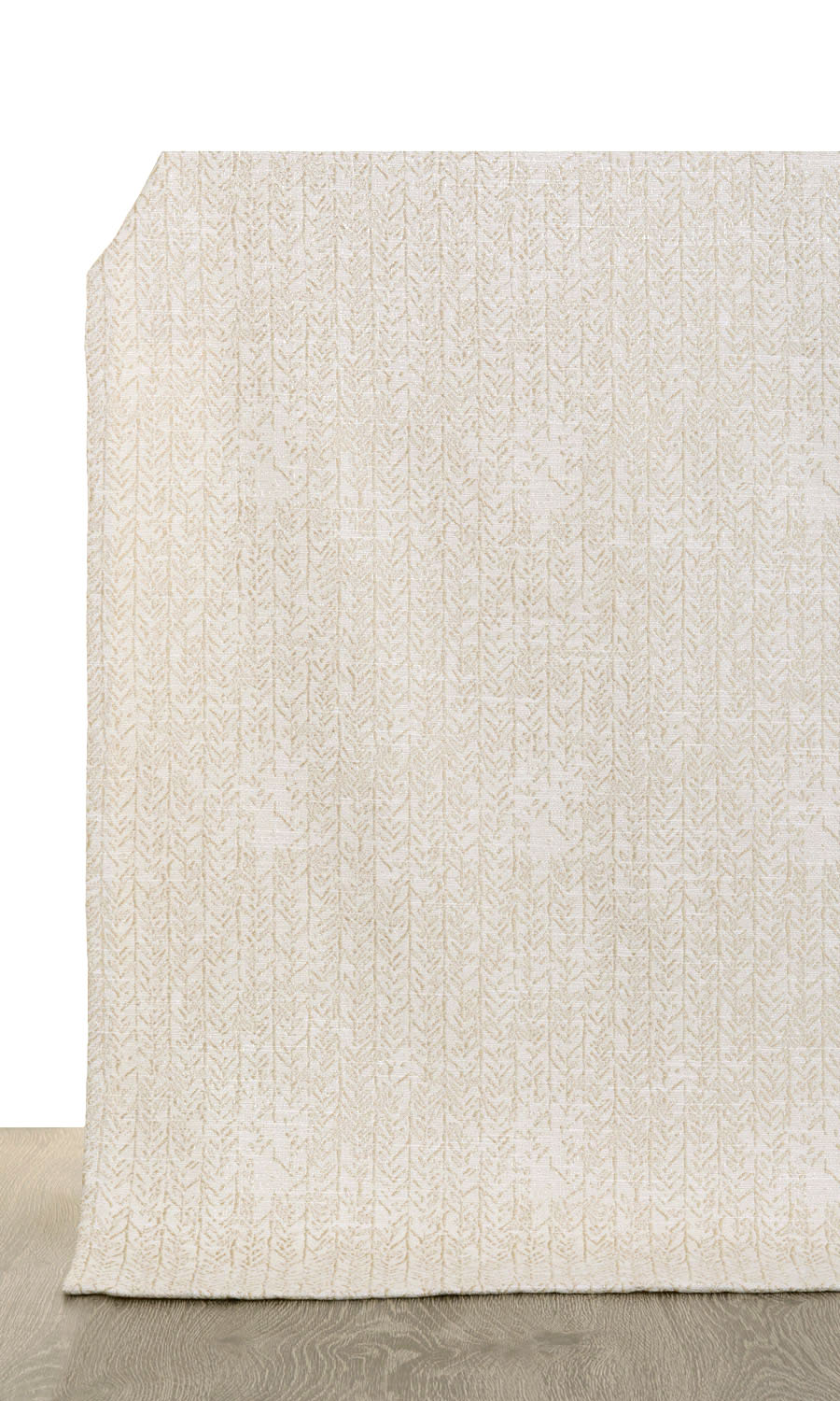 Herringbone Print Roman Blinds (Off White/ Pale Beige) for Living, Bedroom, Kitchen, Bathroom