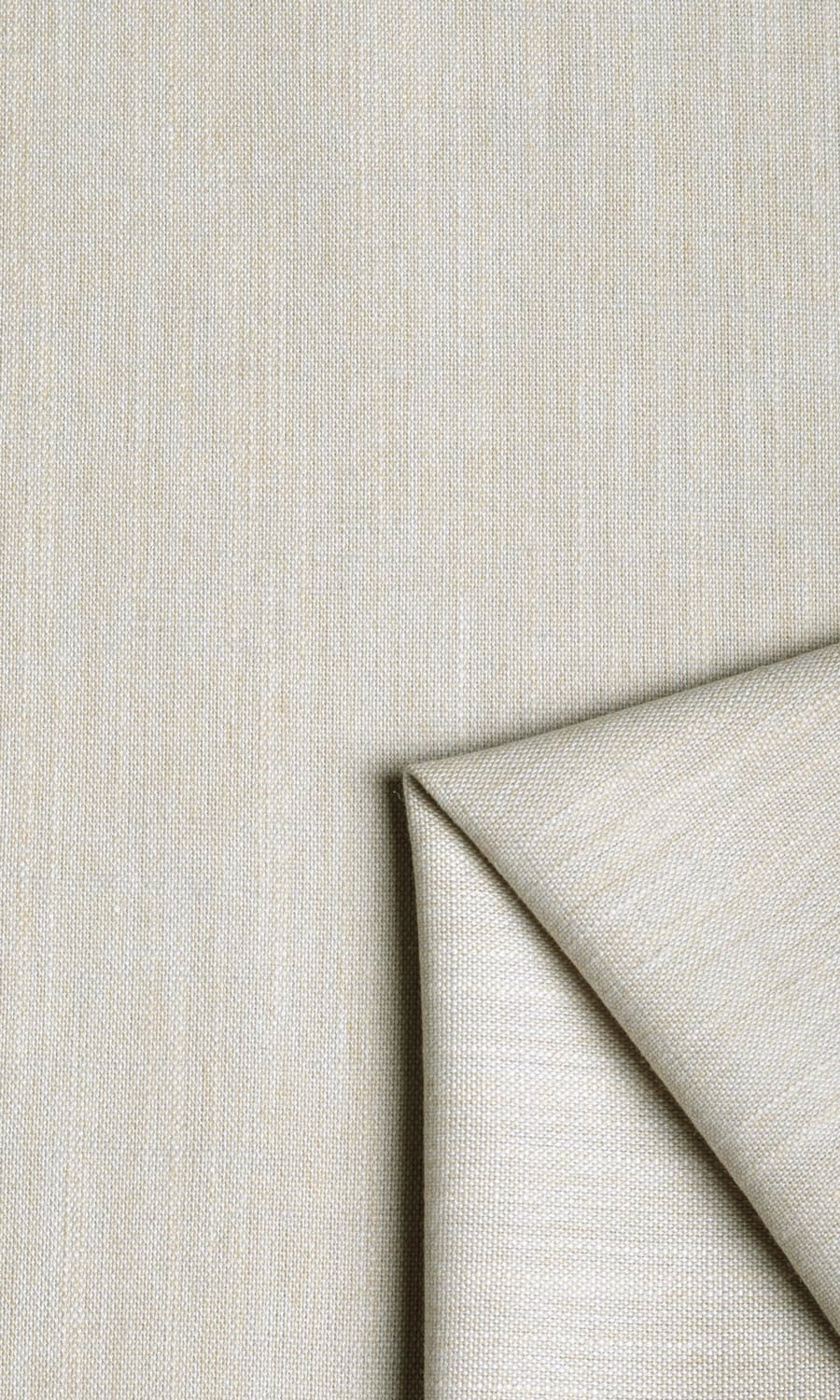 Plain Linen Texture Drapes (Pale Grey/ Ivory) Extra Long Short Wide