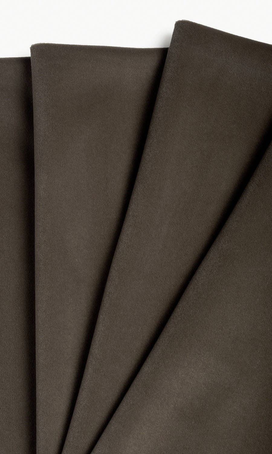 Velvet Curtains / Drapes / Window Drapery Panels (Coffee Brown)