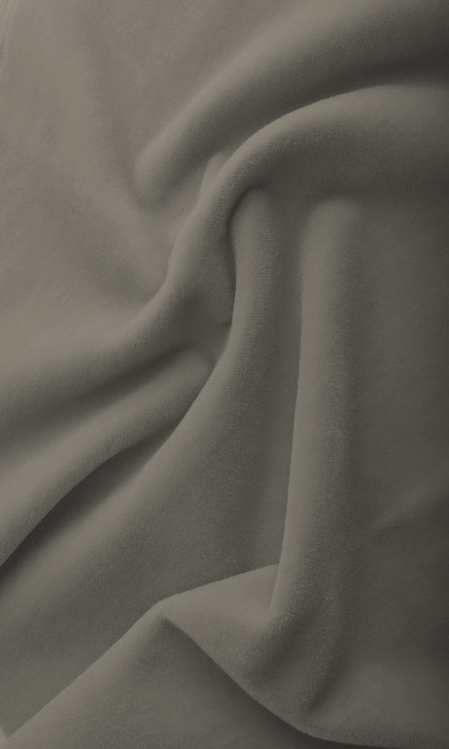 Velvet Pinch Pleat, Rod Pocket, Eyelet Curtains (Grey)