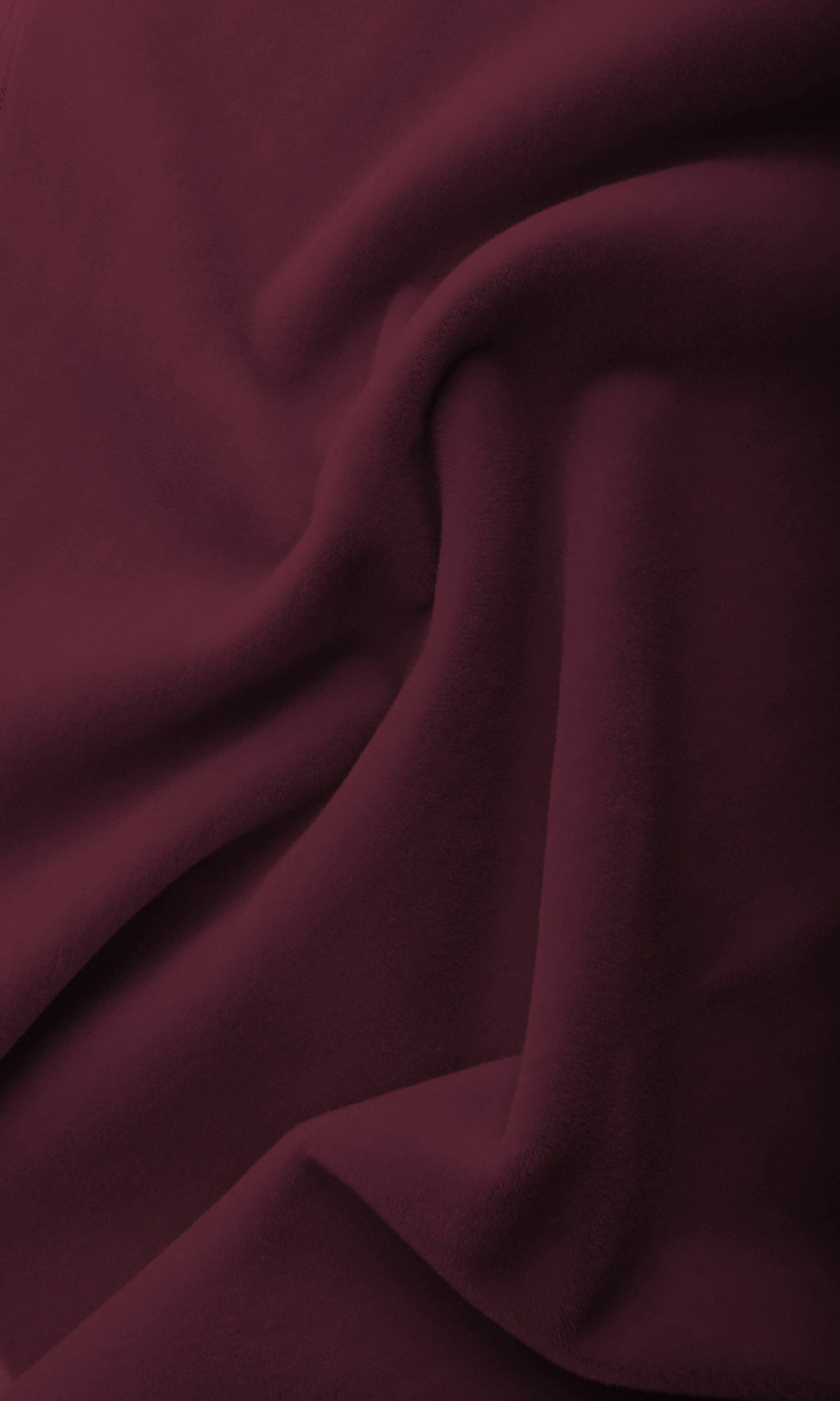 Velvet Pinch Pleat, Rod Pocket, Eyelet Curtains (Burgundy Red)