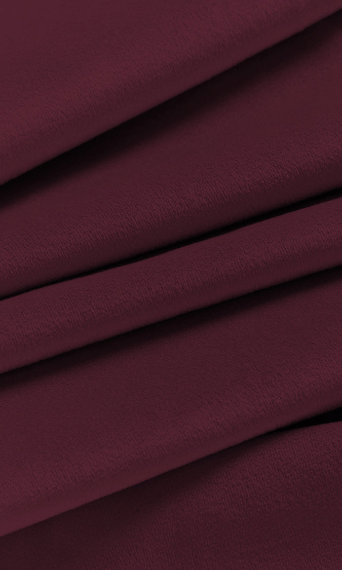 Velvet Drapes (Burgundy Red)