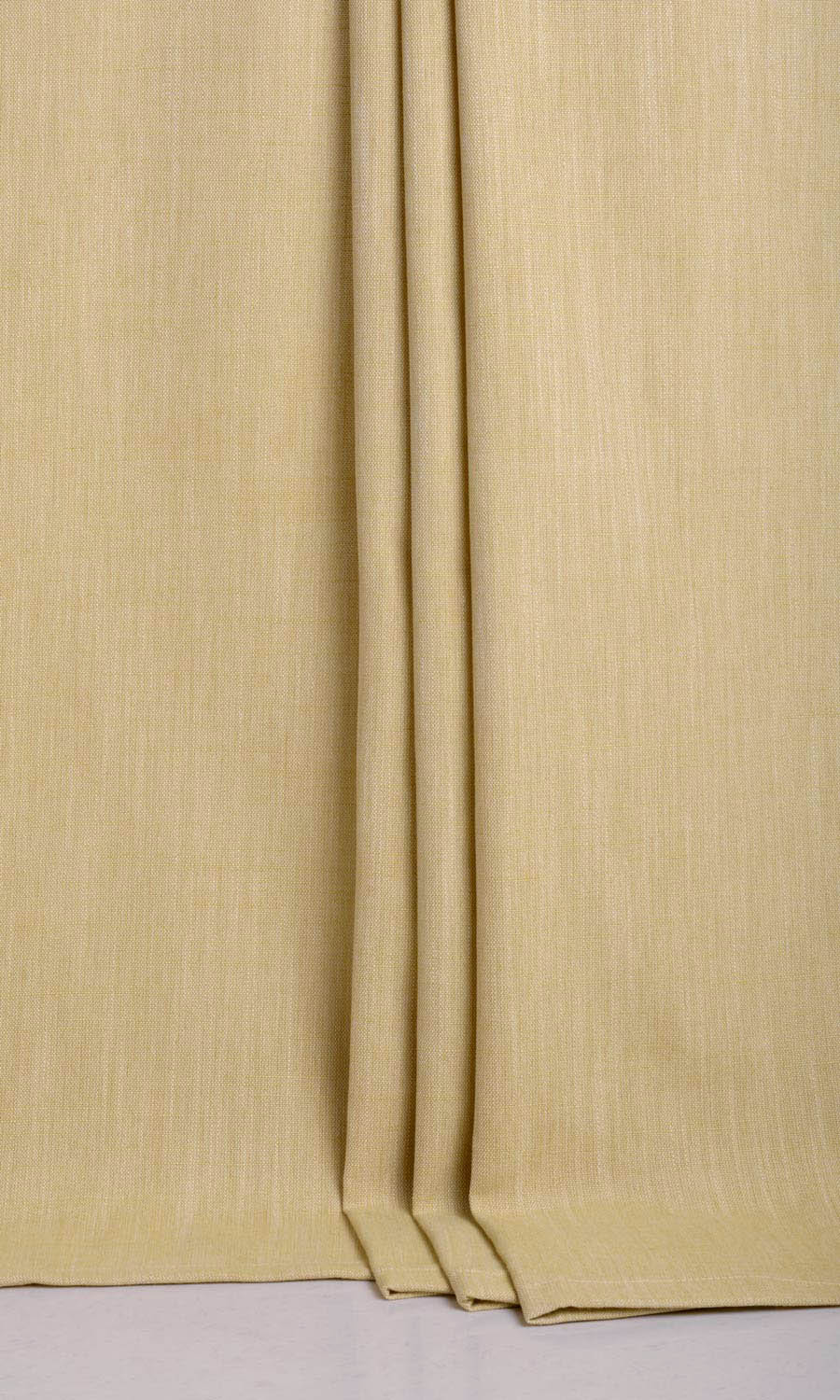 Plain Linen Texture Curtains / Drapes / Window Drapery Panels (Ochre Yellow)