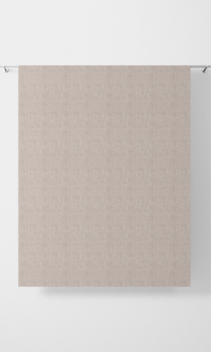 Herringbone Textured Window Curtains (Pink) Extra Long Short Wide