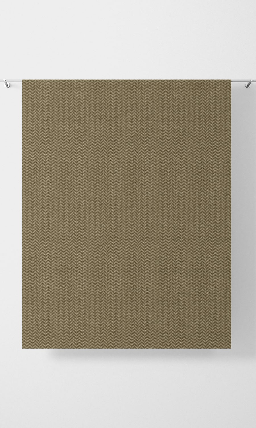 Herringbone Textured Curtain Panels (Olive Green) Extra Long Short Wide