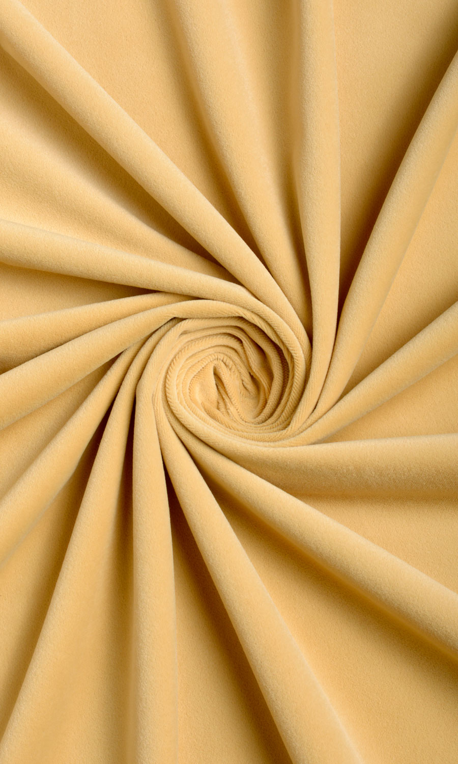 Velvet Curtain Panels (Pale Yellow)