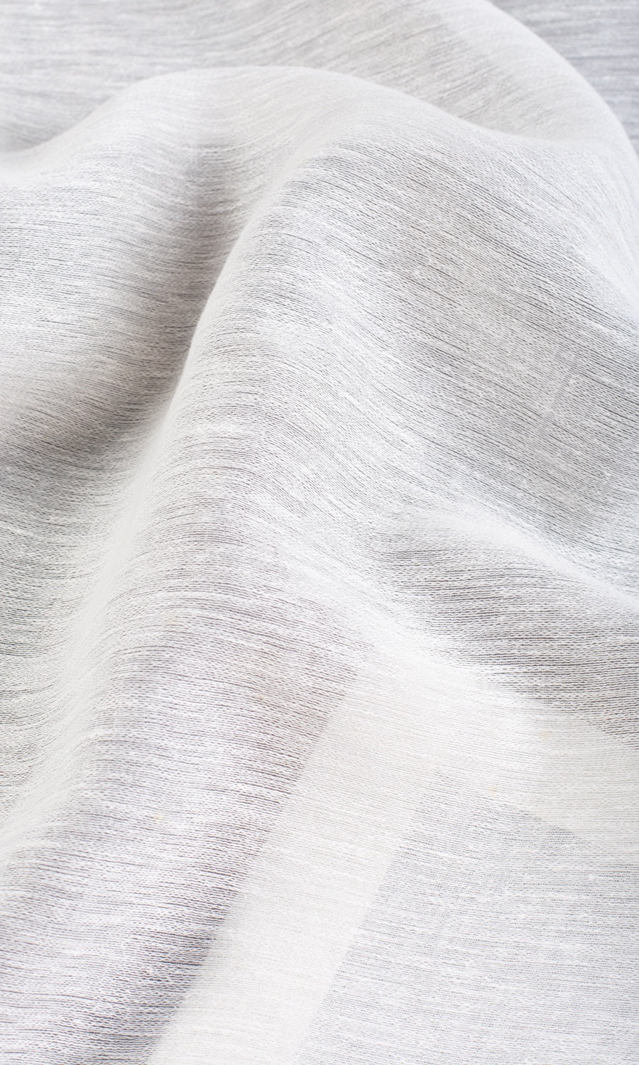 Plain Semi-Sheer Any Size Style Curtains (White)