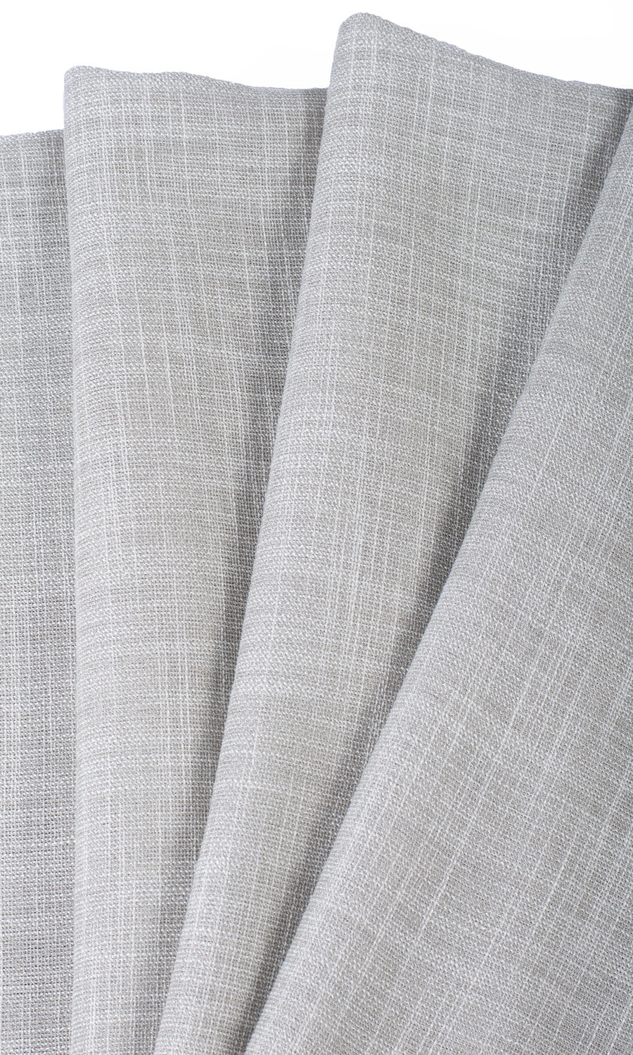Textured Sheer Curtains / Drapes / Window Drapery Panels (Smoke Gray)