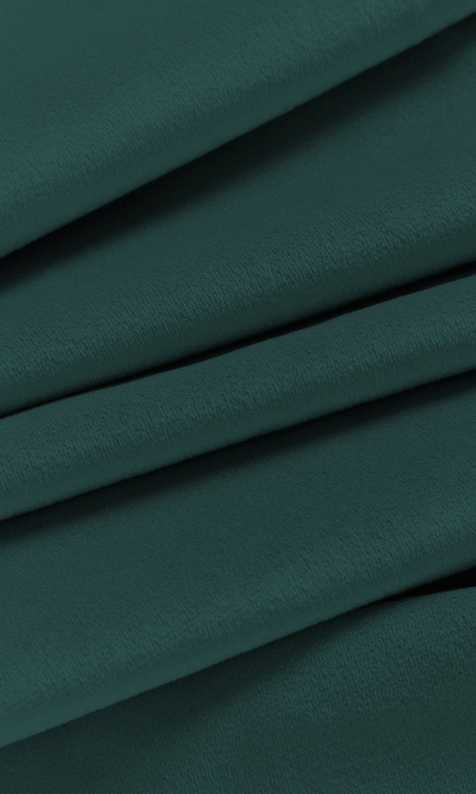 Velvet Drapes (Teal Blue)
