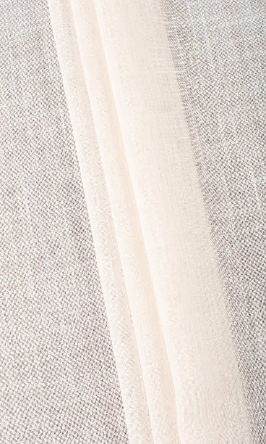 Plain Sheer Curtain Panels (Ivory/ Pale Beige) Extra Long Short Wide