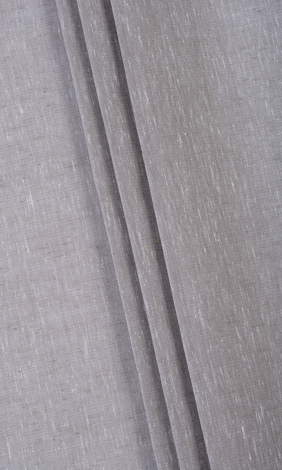 Plain Sheer Curtain Panels for Living, Bedroom, Kitchen, Bathroom (Warm Grey)