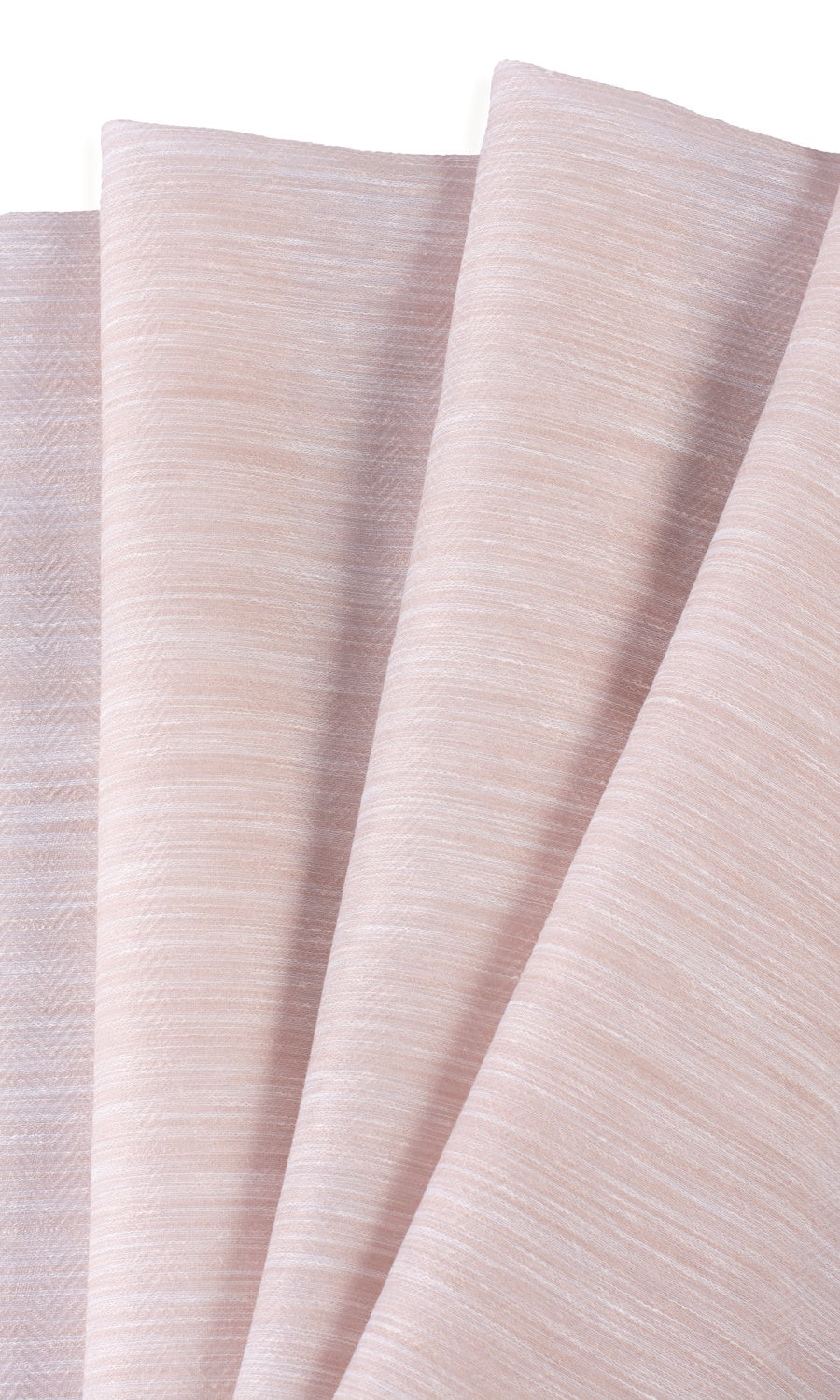 Textured Sheer Custom Curtains (Peach/ Pink)
