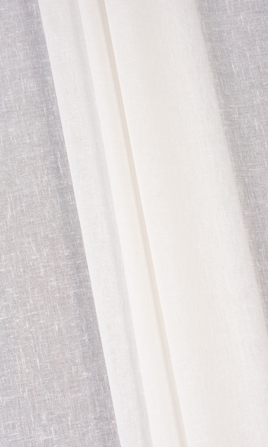 Plain Sheer Drapes for Living, Bedroom, Kitchen, Bathroom (Cream)