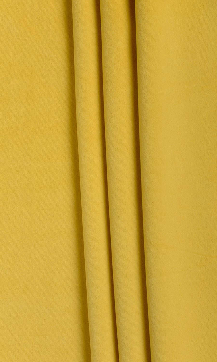 Velvet Drapery (Yellow) Extra Long Short Wide