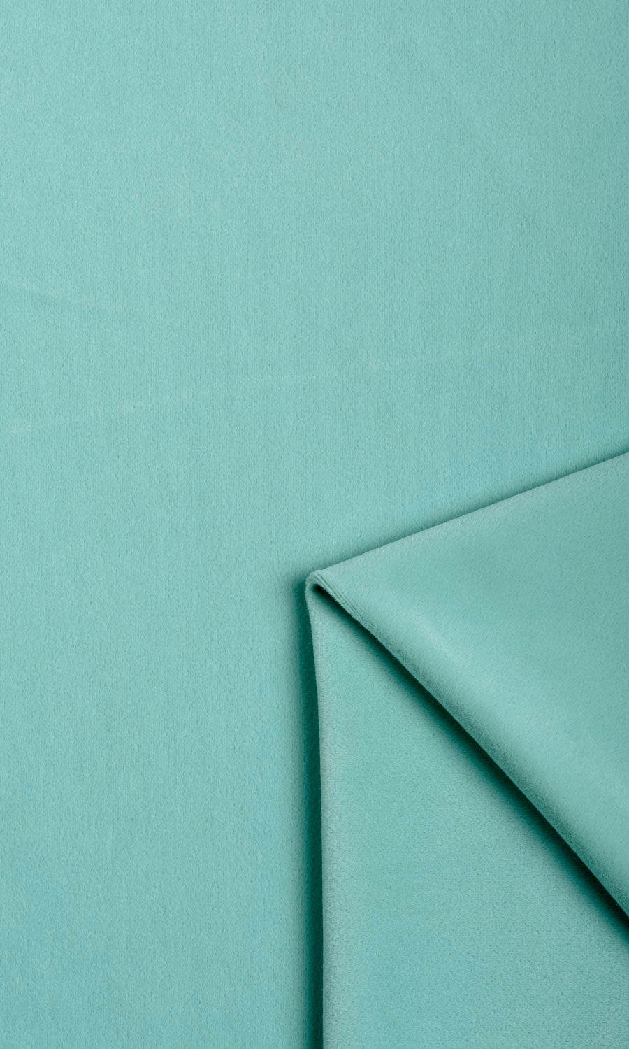 Velvet Window Curtains (Sky Blue) Extra Long Short Wide