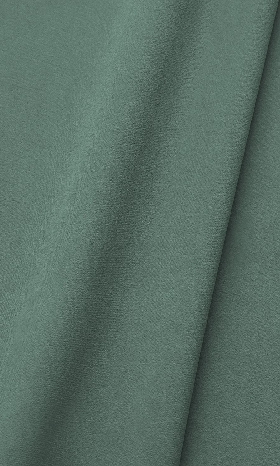 Velvet Window Curtains for Living, Bedroom, Kitchen, Bathroom (Turkish Blue/ Green)