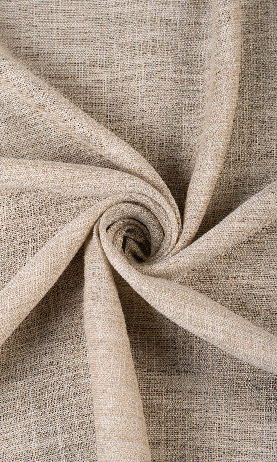 Textured Sheer Window Curtains for Living, Bedroom, Kitchen, Bathroom (Biscotti Beige)