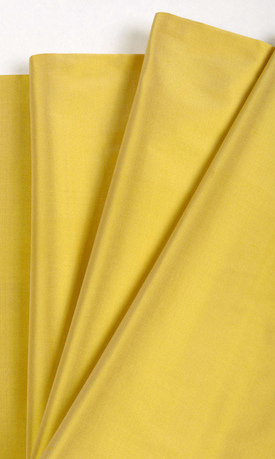 Shantung Silk Drapery (Yellow) Extra Long Short Wide