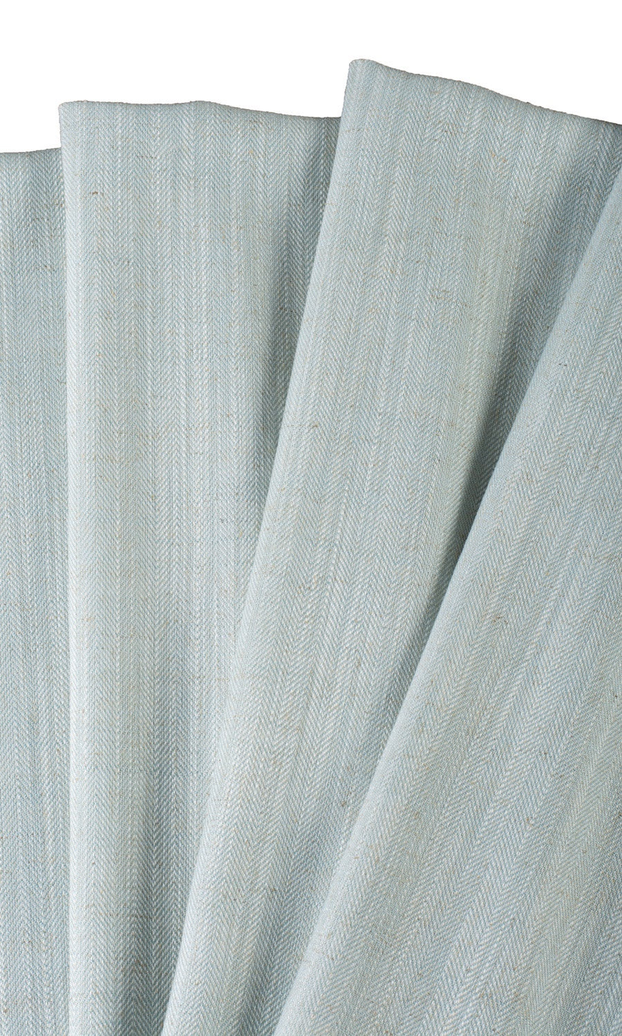Linen Texture  Curtains / Drapes / Window Drapery Panels (Powder Blue)