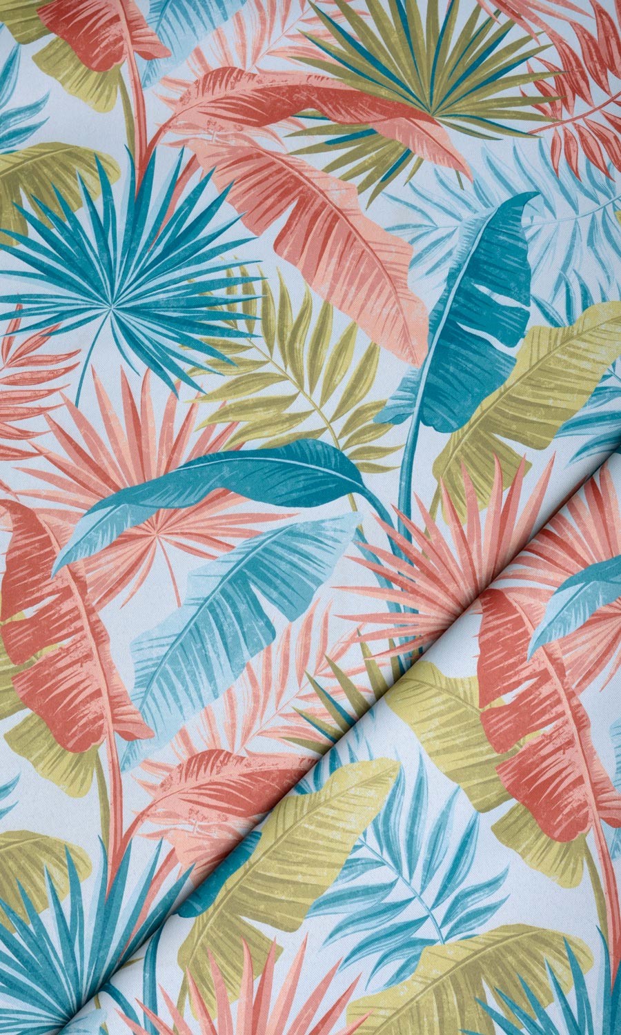 Botanical Floral Flat, Plain, Fake, Faux, European Relaxed Roman Shades (Red/ Blue/ Green)