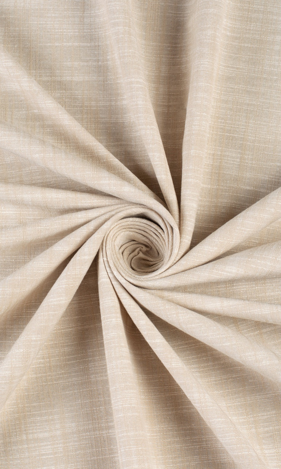 Linen-Textured Drapes (Pale Beige)