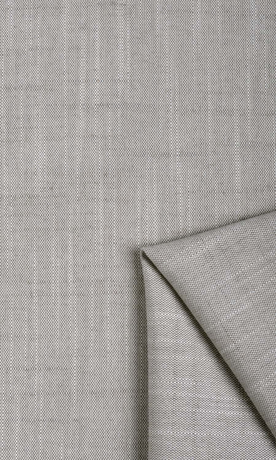 Plain Linen Texture Curtains / Drapes / Window Drapery Panels (Warm Grey)
