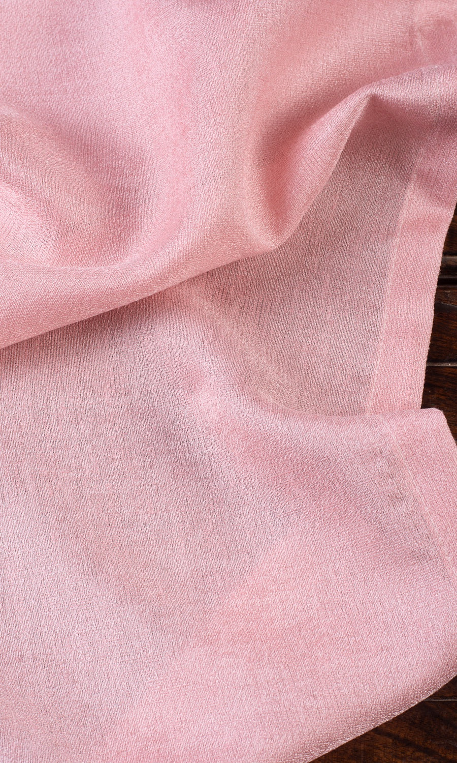 Plain Semi-Sheer Window Curtains (Pink) Extra Long Short Wide