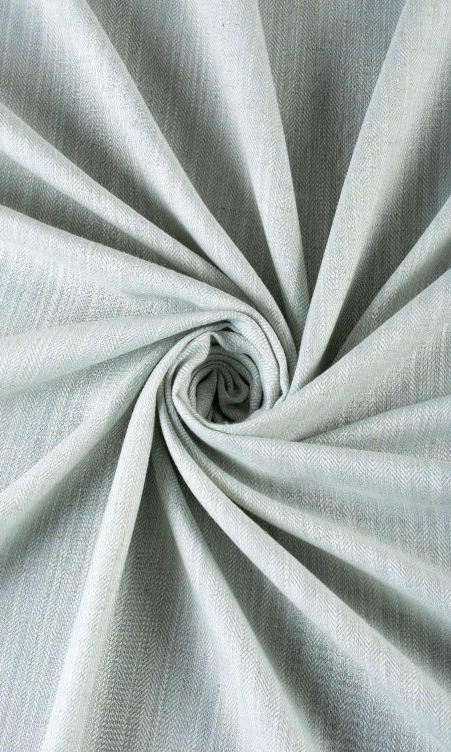 Linen Texture  Custom Curtains (Powder Blue)