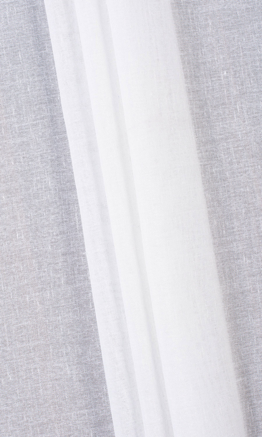 Plain Sheer Pinch Pleat, Rod Pocket, Eyelet Curtains (White)