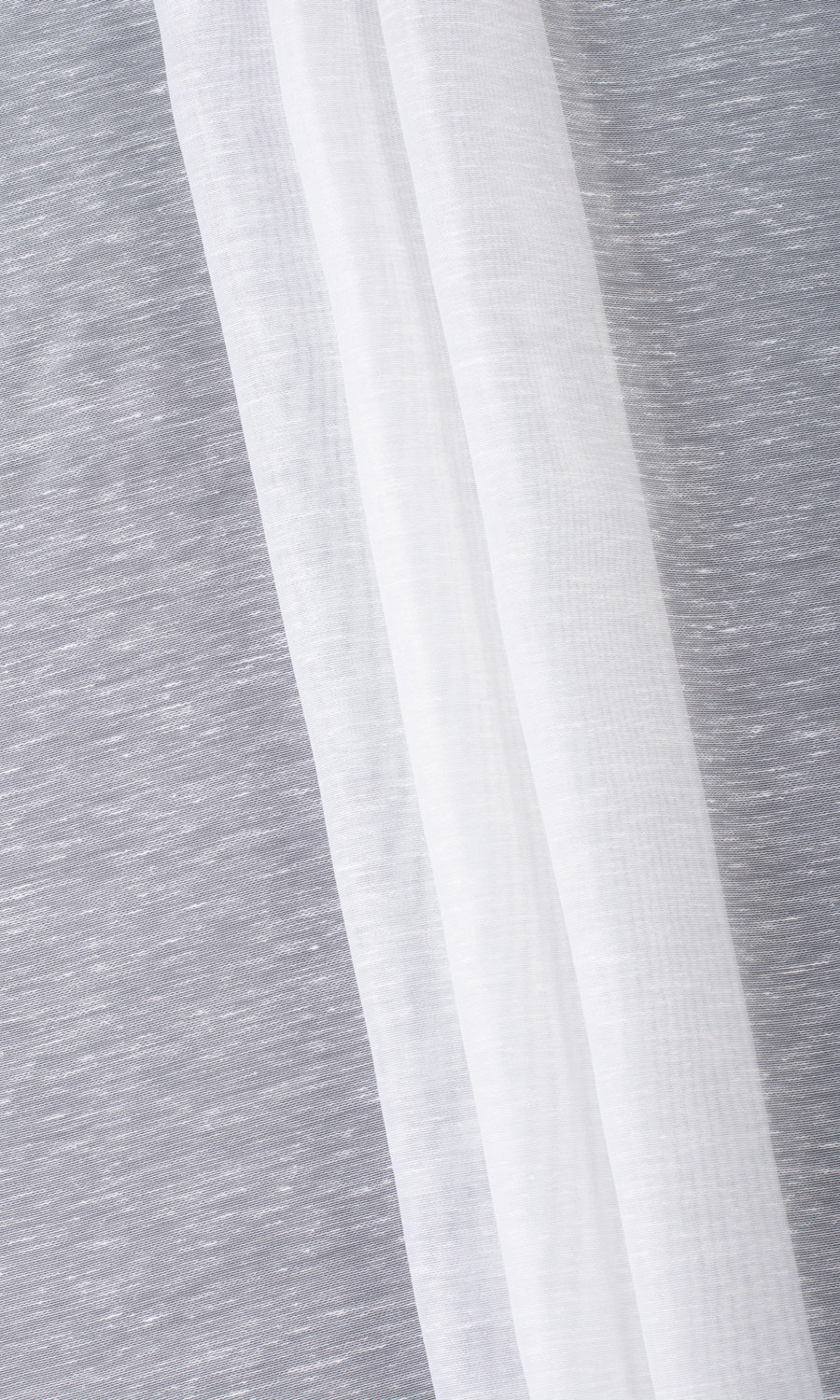 Sheer / Voile Window Curtains for Living, Bedroom, Kitchen, Bathroom (Snow White)