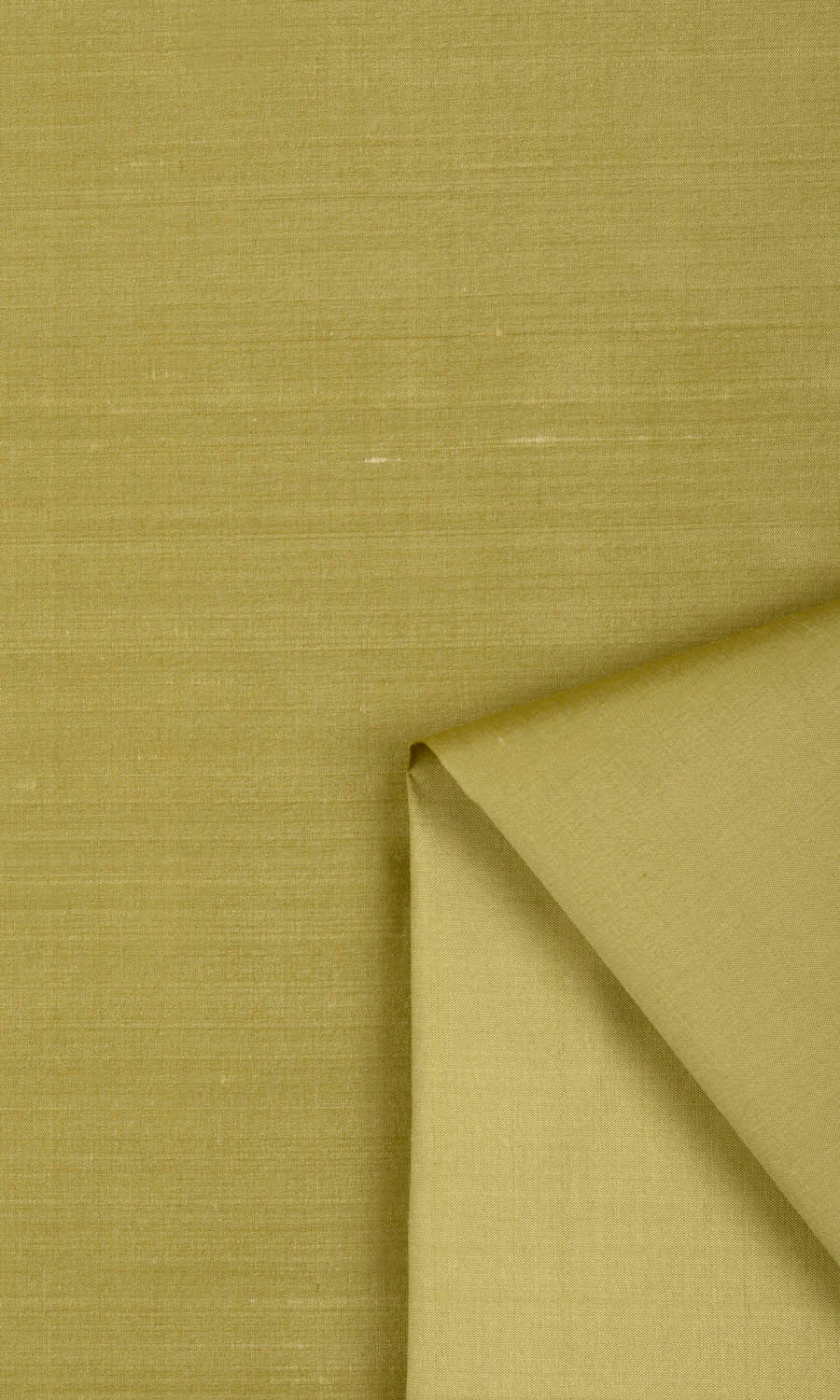 Shantung Silk Custom Curtains (Warm Green)