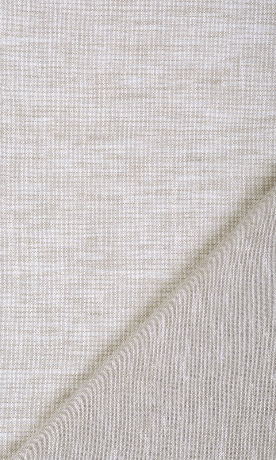 Linen Sheer Window Curtains (Creamy Beige) Extra Long Short Wide
