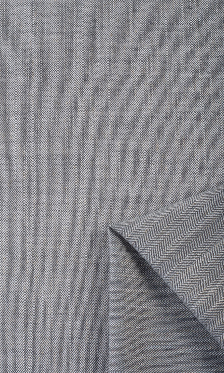 Textured Semi-Sheer Pinch Pleat, Rod Pocket, Eyelet Curtains (Gray)