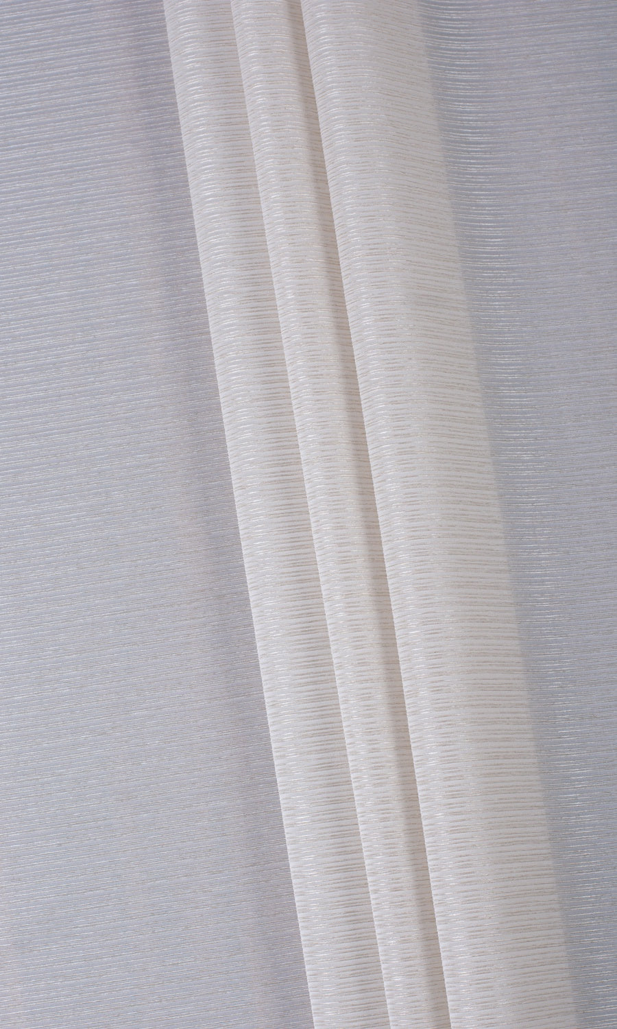 Textured Sheer Pinch Pleat, Rod Pocket, Eyelet Curtains (Pale Beige/ Warm Ivory)