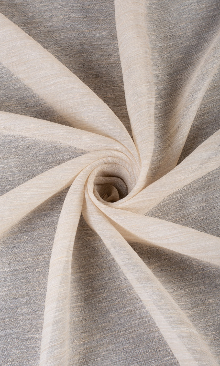 Sheer Pinch Pleat, Rod Pocket, Eyelet Curtains (Pale Beige)