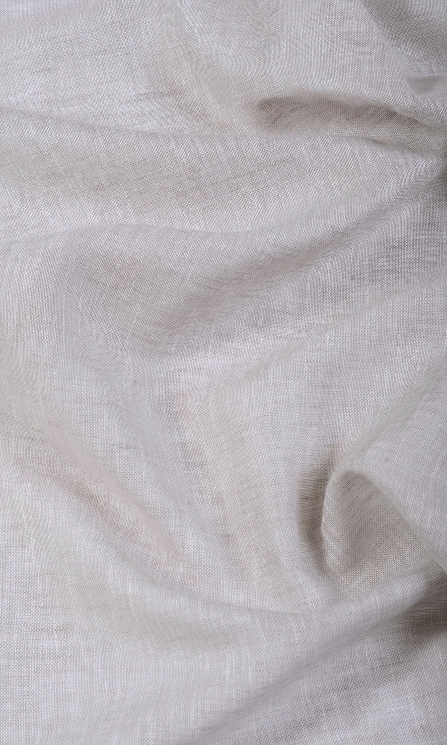 Linen Sheer Curtains / Drapes / Window Drapery Panels (Ash Gray/ Abalone Gray)