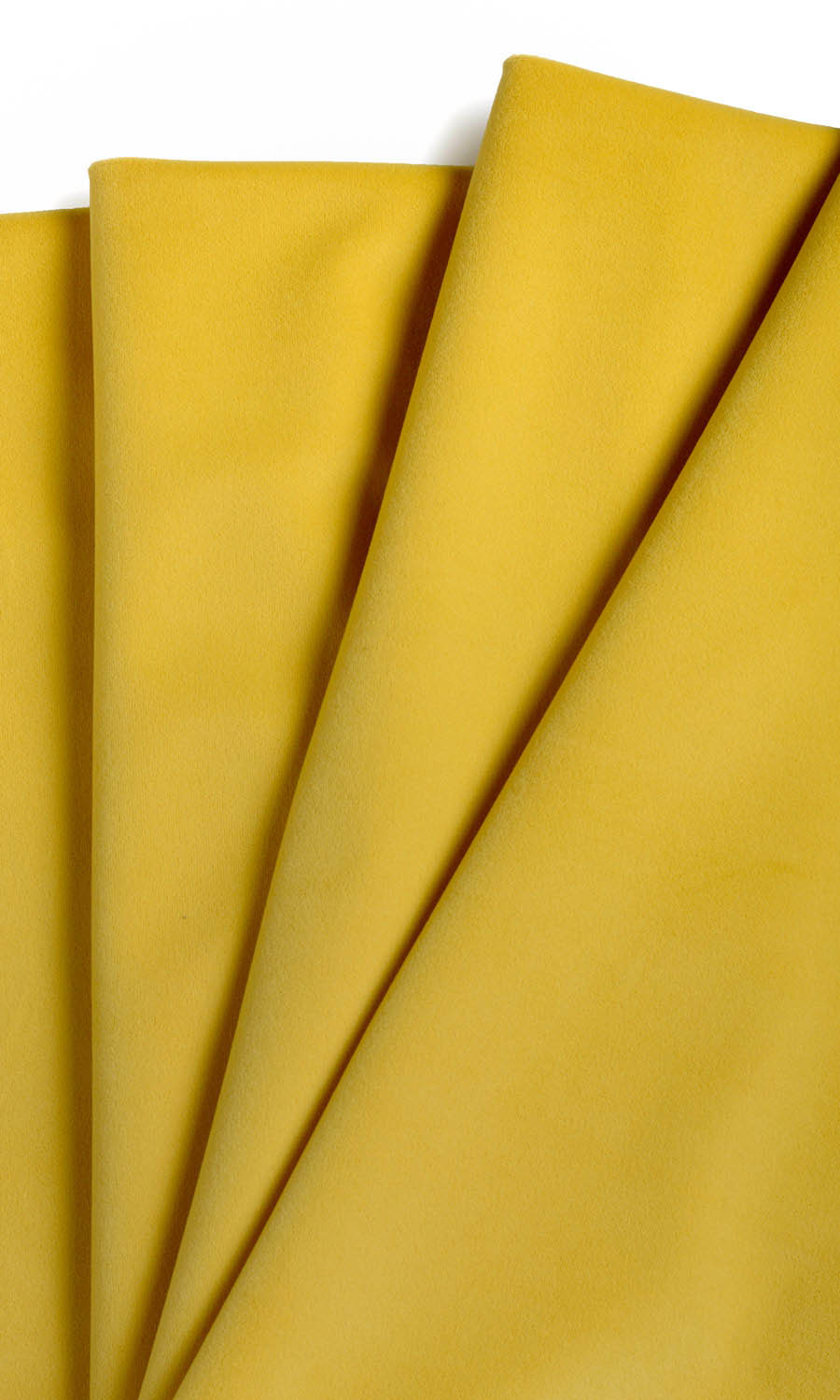Velvet Custom Curtains (Yellow)