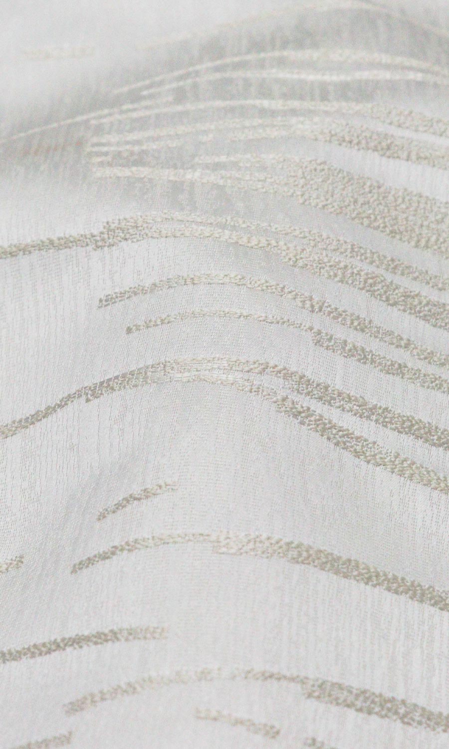 Abstract Patterned Curtain Panels (Ivory/ Pale Beige) Extra Long Short Wide