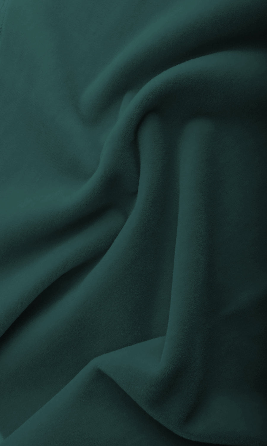 Velvet Pinch Pleat, Rod Pocket, Eyelet Curtains (Teal Blue)