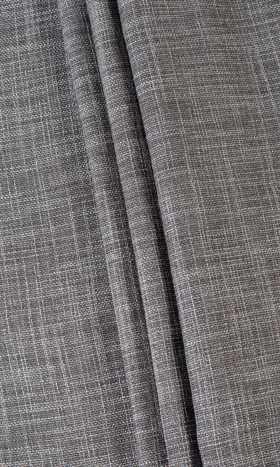 Textured Sheer Curtains / Drapes / Window Drapery Panels (Stone Gray)